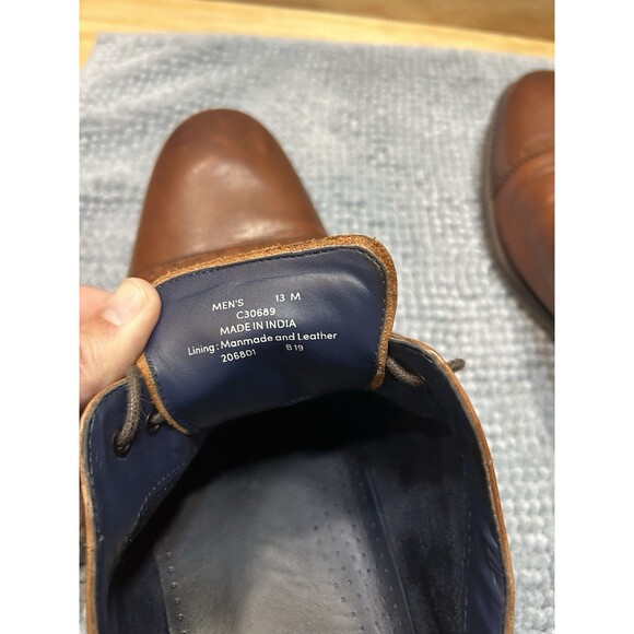 Cole Haan Wayne Cap Toe Oxford Mens Dress Shoes 13 British Tan Leather main image 14